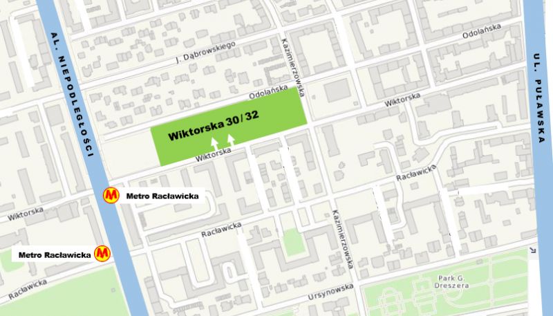 Planeta Warszawa - lokalizacja 2021
